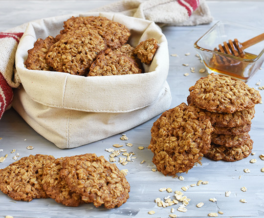 Galletas de Miel de Mezquite y Avena